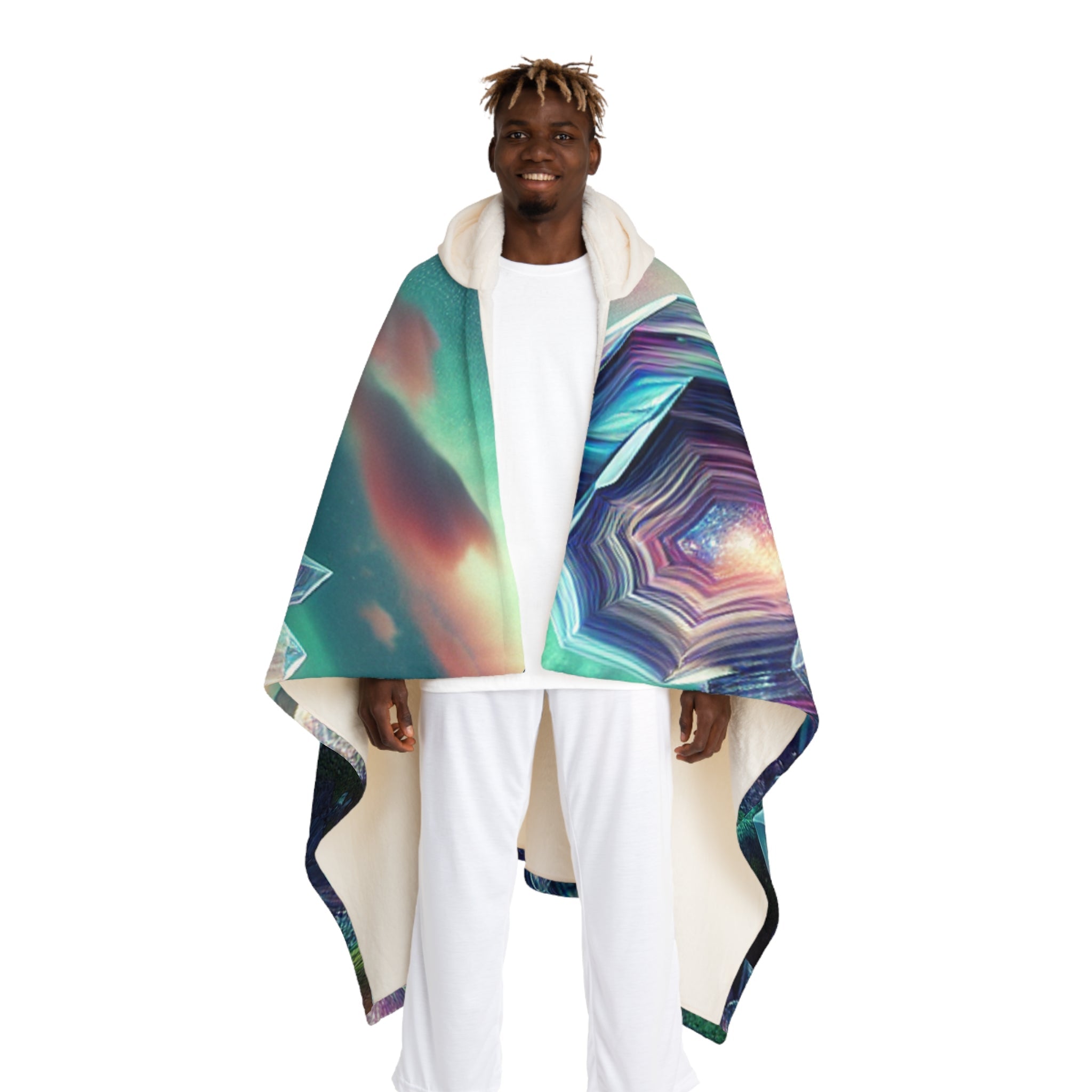 ’Enchanted Prism Radiance - Magical Hooded Sherpa