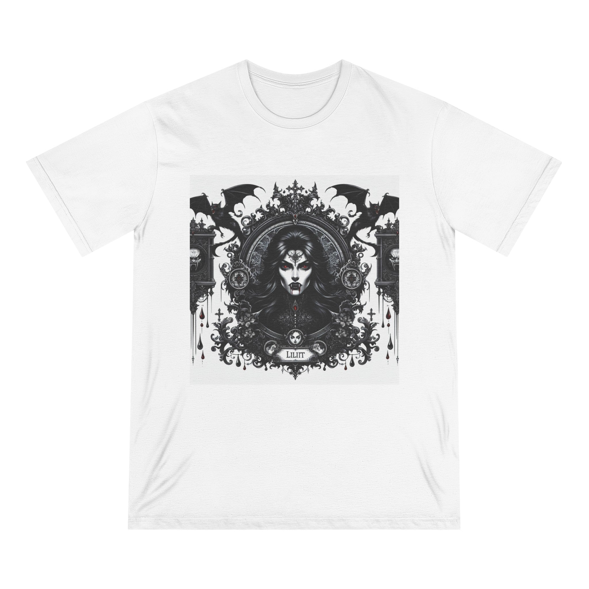 ’Enchantress Nocturnal - Lilith T-Shirt’ - White / XS