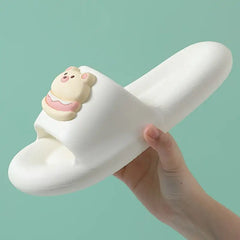 EVA Bear Non-Slip Slippers Cartoon Style