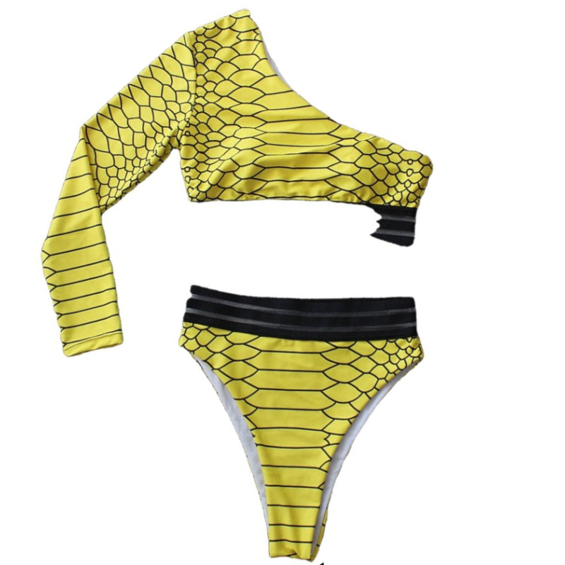 Exotica Yellow Strapless Swimsuit - S - Swimsuits