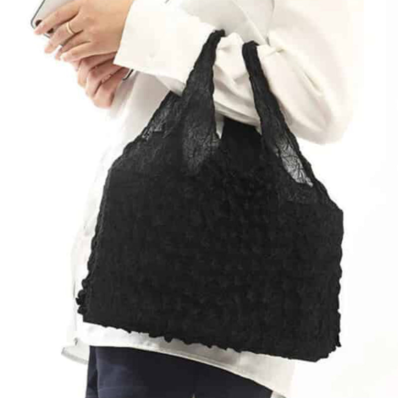 Expand Shoulder Reusable Foldable Tote Bag for Daily