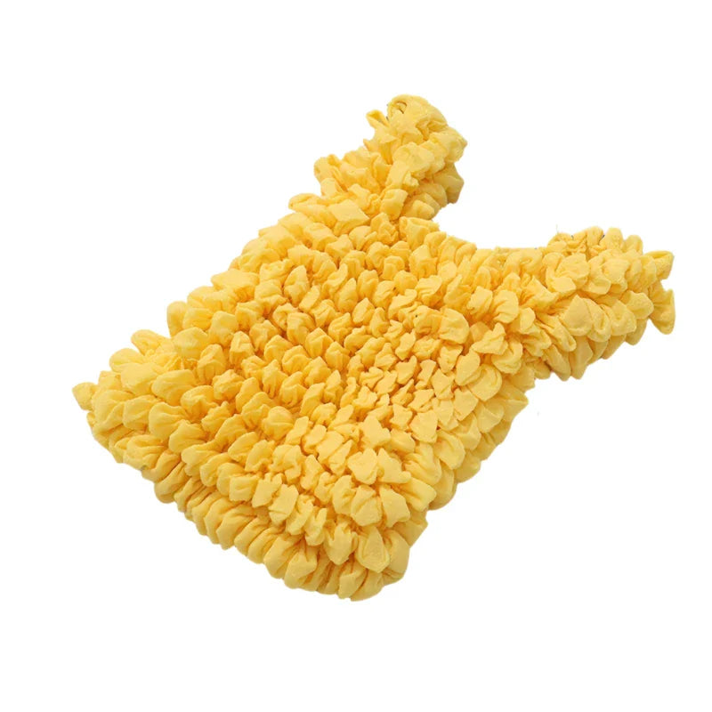 Expand Shoulder Reusable Foldable Tote Bag for Daily Yellow