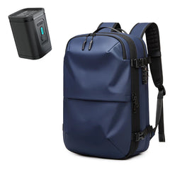 Expanded Waterproof Travel Vacuum Compression Backpack Blue