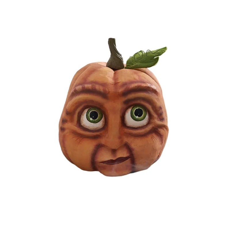 Expressive Pumpkin Ornament Halloween