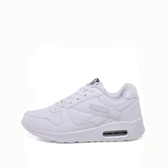 Eye Air Cushion Round Toe Lace Up Sneakers Euro Size