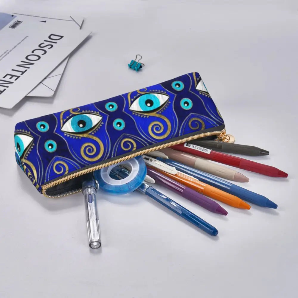 Eye Protection Amulet Design Pencil Case