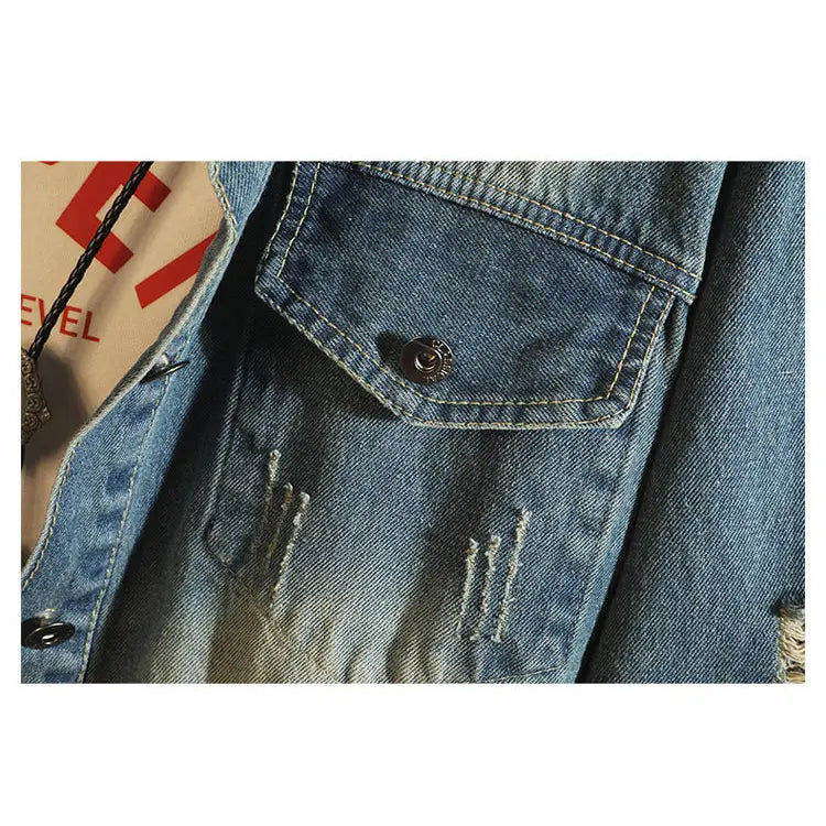 Face Two Pieces Denim Jackets