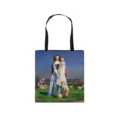 Famous Art Oil Painting Eco Reusable Shopping Bag