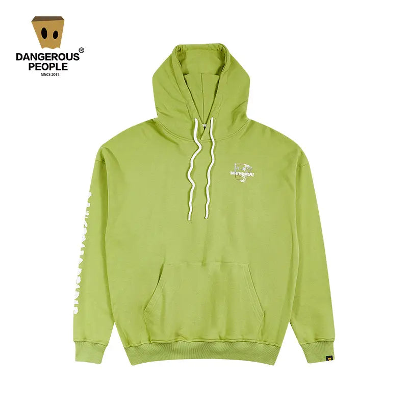 Fashion Brand DSP Paper Bag Couple Loose Hoodie