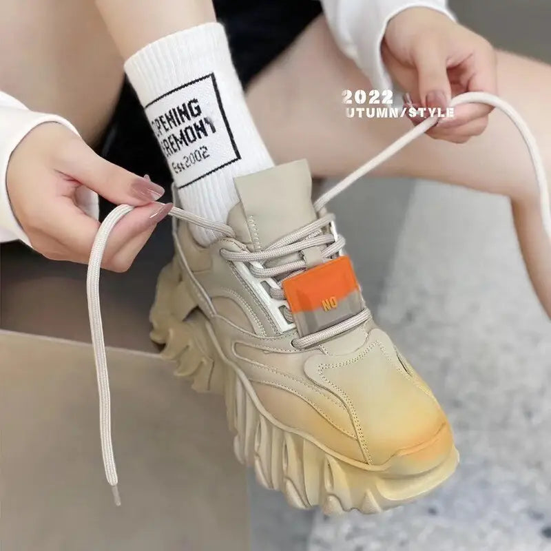 Fashion Soft High Platform Shoes