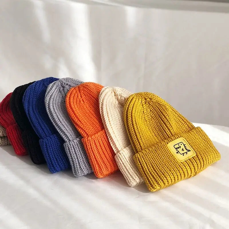 Fashion Windproof Knitted Dinosaur Hat Wool