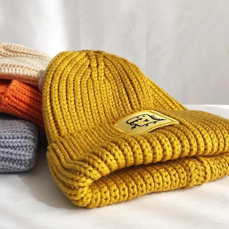 Fashion Windproof Knitted Dinosaur Hat Wool