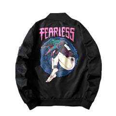 FEARIESS Bomber Zipper Jacket for Men