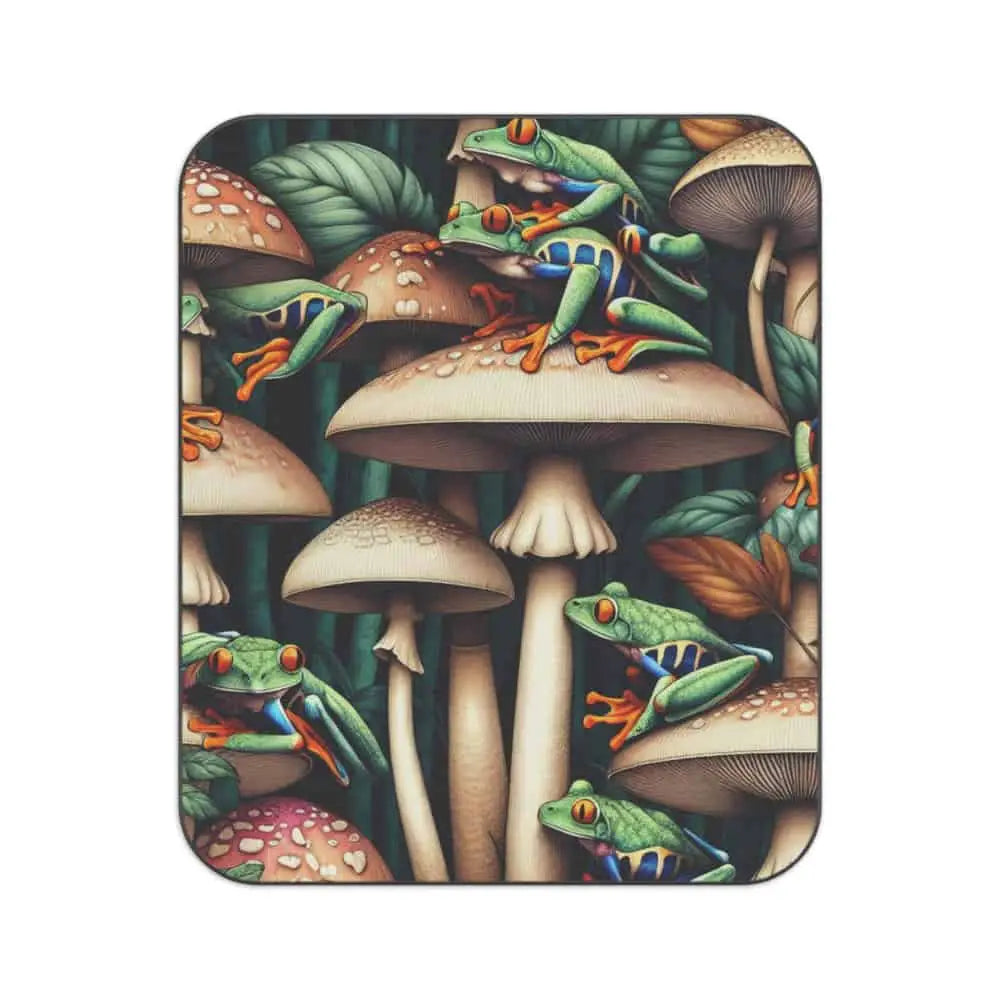 Felicity Meadow - Mushrooms & Frogs Picnic Blanket