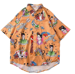 Camisa con botones de Frida Kahlo