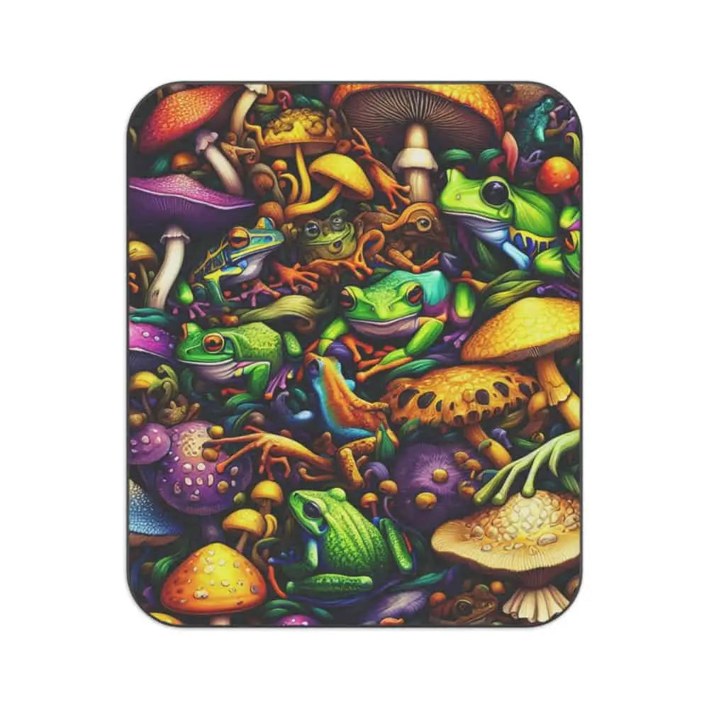 Fiona Murallore - Mushrooms & Frogs Picnic Blanket