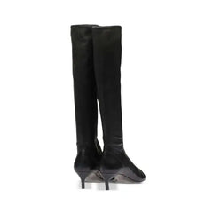 Fish Mouth Clip Toe Mid Side Zipper Boot