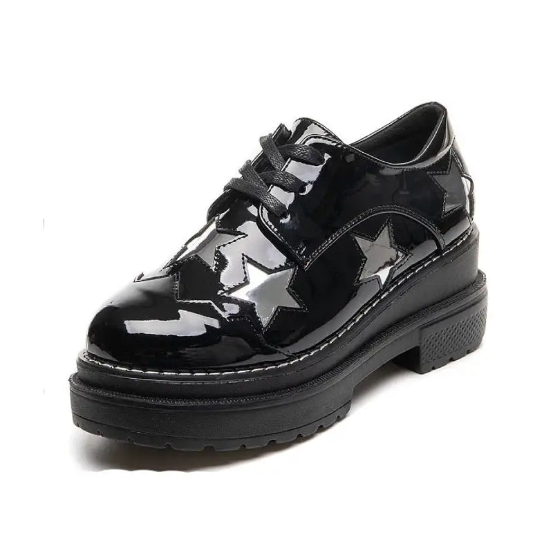 Five-Pointed star vegan Platform Shoes