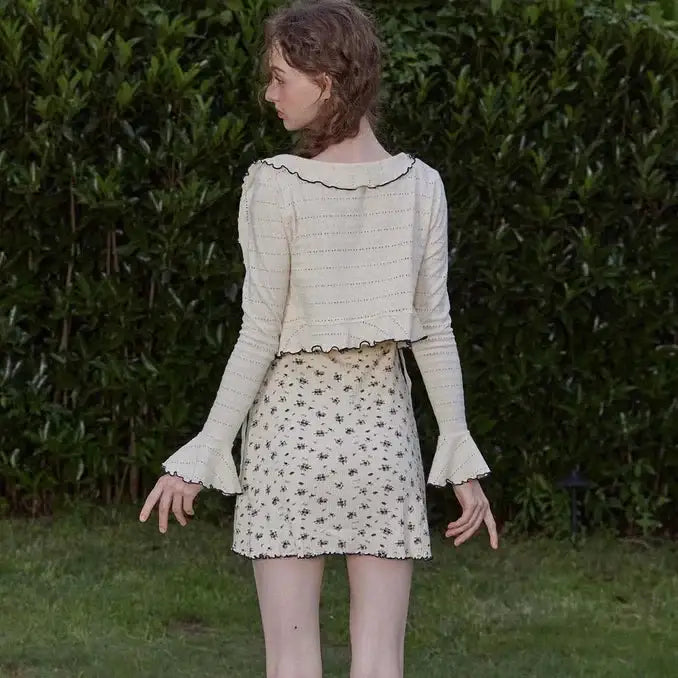 Floral Print 2-Piece Set Dress for Women