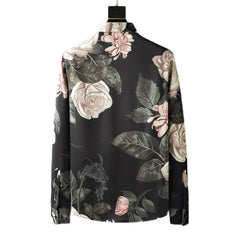 Floral Print Long Sleeve Shirt