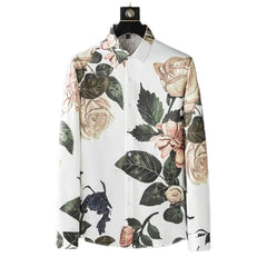 Floral Print Long Sleeve Shirt