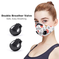 Flowers Premium Breathing Face Mask