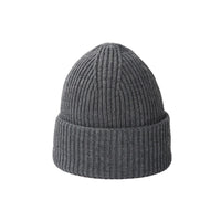 Thumbnail for Fluffy Winter Angora Knitted Beanie - Gray / One Size - Hat