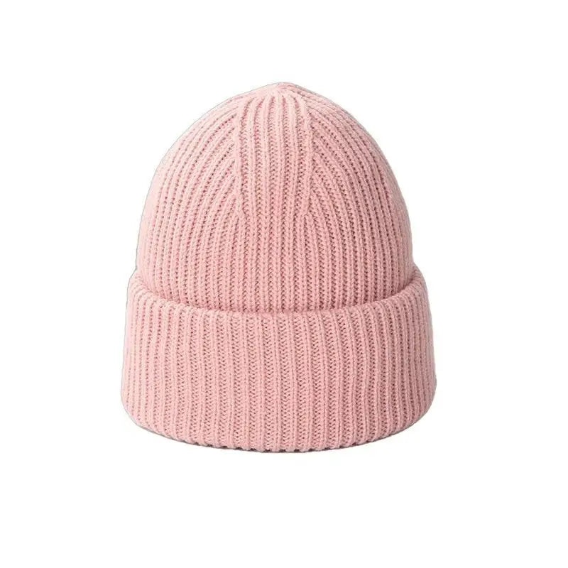 Fluffy Winter Angora Knitted Beanie