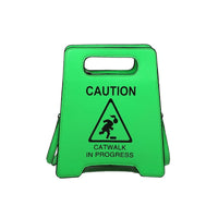 Thumbnail for Fluorescence Color Notice Caution Hand-bag - Green - Handbag