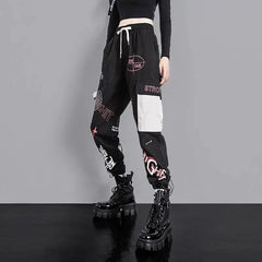 Fly Higher Graffiti Cargo Pants Trousers