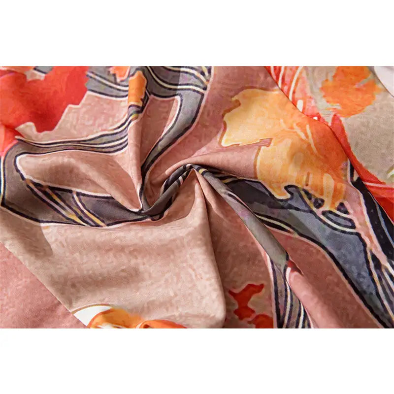 Fox Japanese Style 3/4 Sleeve Kimono for Men and Women