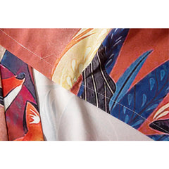 Fox Japanese Style 3/4 Sleeve Kimono for Men and Women