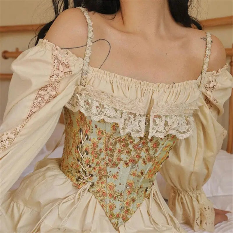 French Bandage Vintage Corset