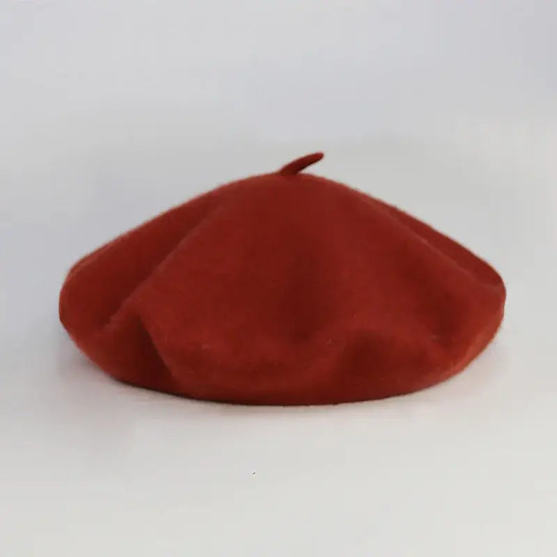 French Painter Wool Beret Bonnet Warm Hat