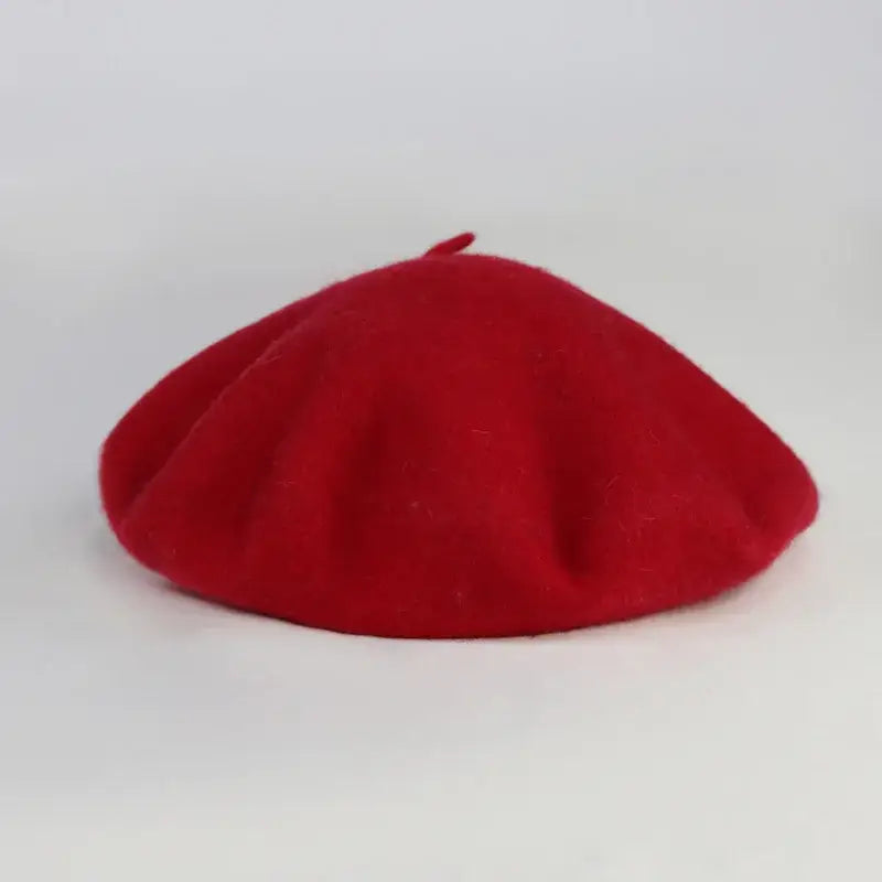 French Painter Wool Beret Bonnet Warm Hat