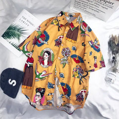 Frida Kahlo Button Shirt