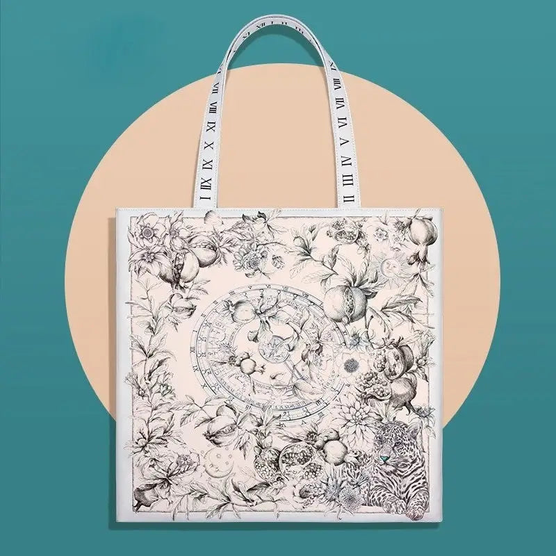 Fruits And Flowers Tote Bag