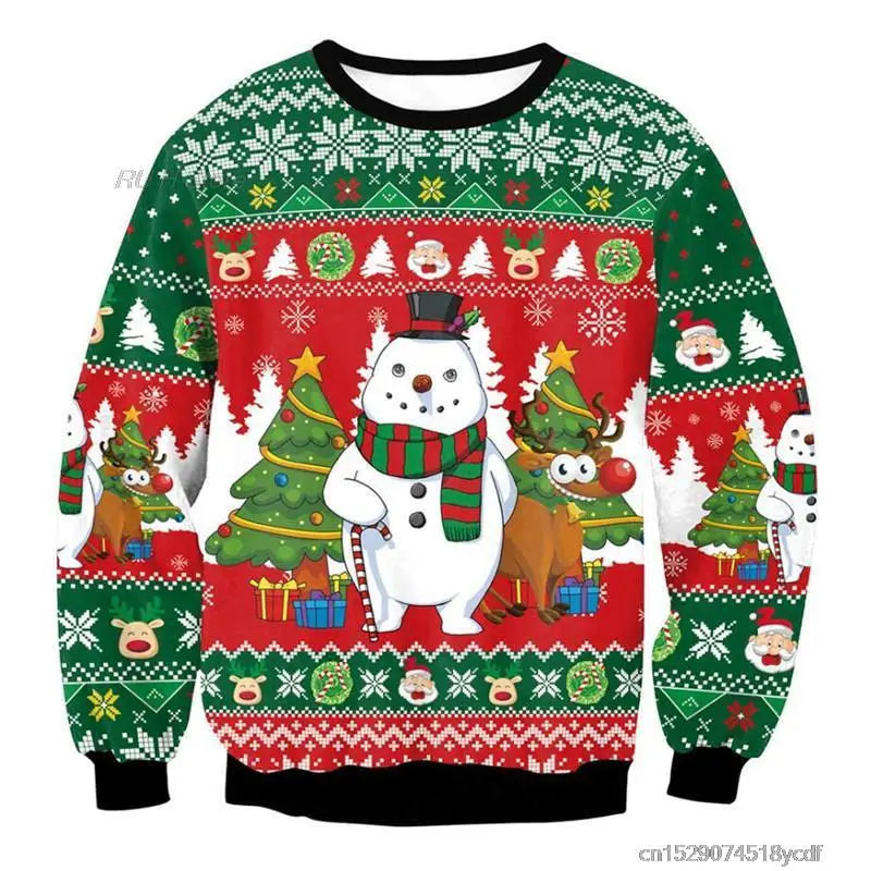 Funny Animals Ugly Christmas Unisex Sweater