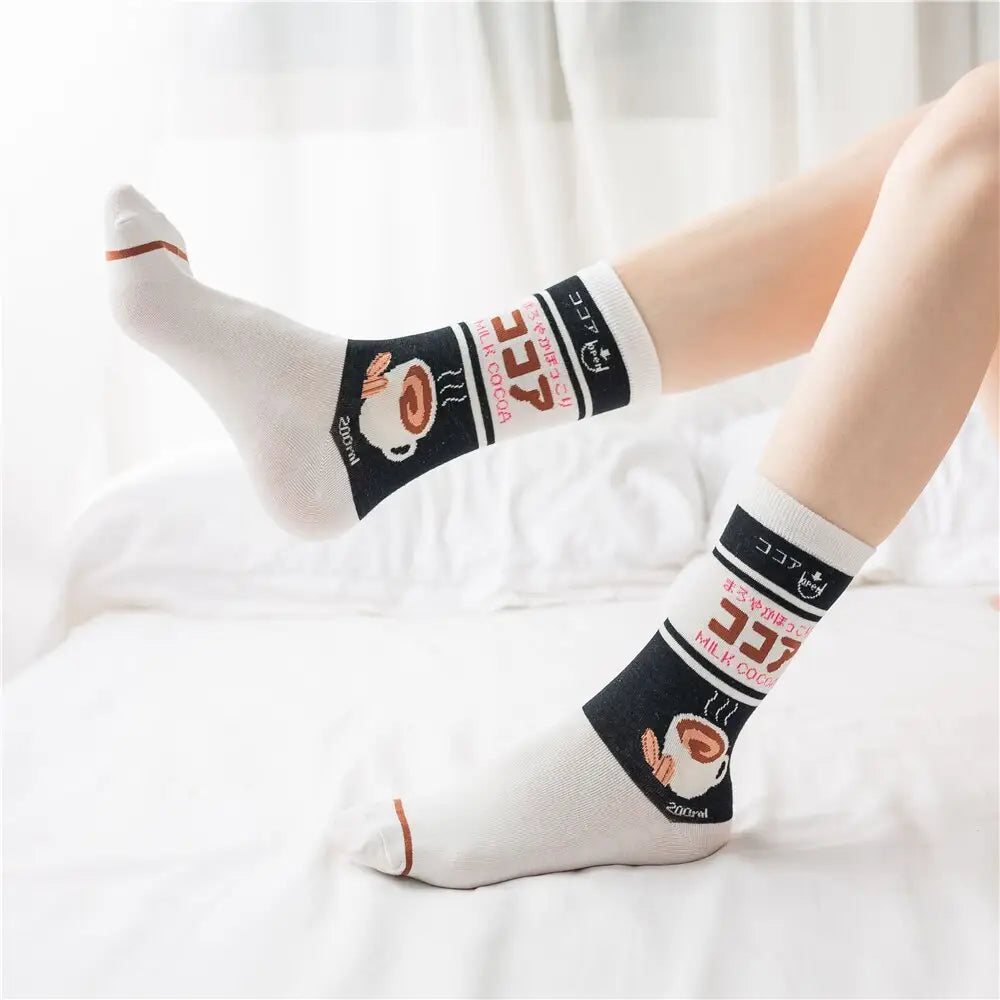 Funny Cartoon Cotton Socks