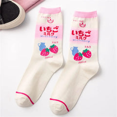 Funny Cartoon Cotton Socks for Men and Women