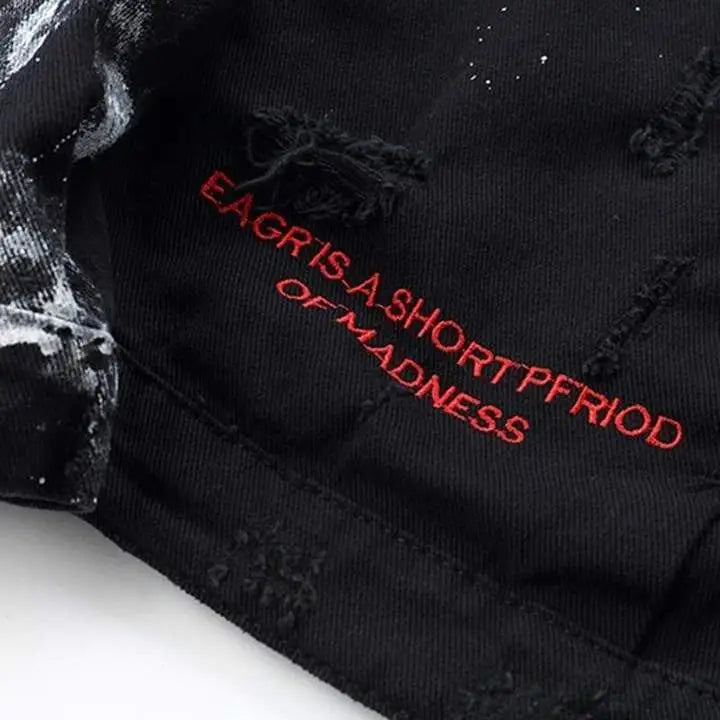 Funny Illustration Denim Jacket for Men and Women