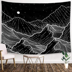 Galaxy Moon & Sun Wall Tapestry