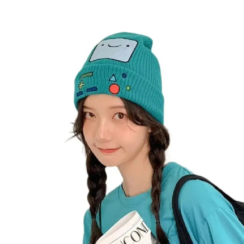 Game Boy Kawaii Knitted Beanie for Gamers