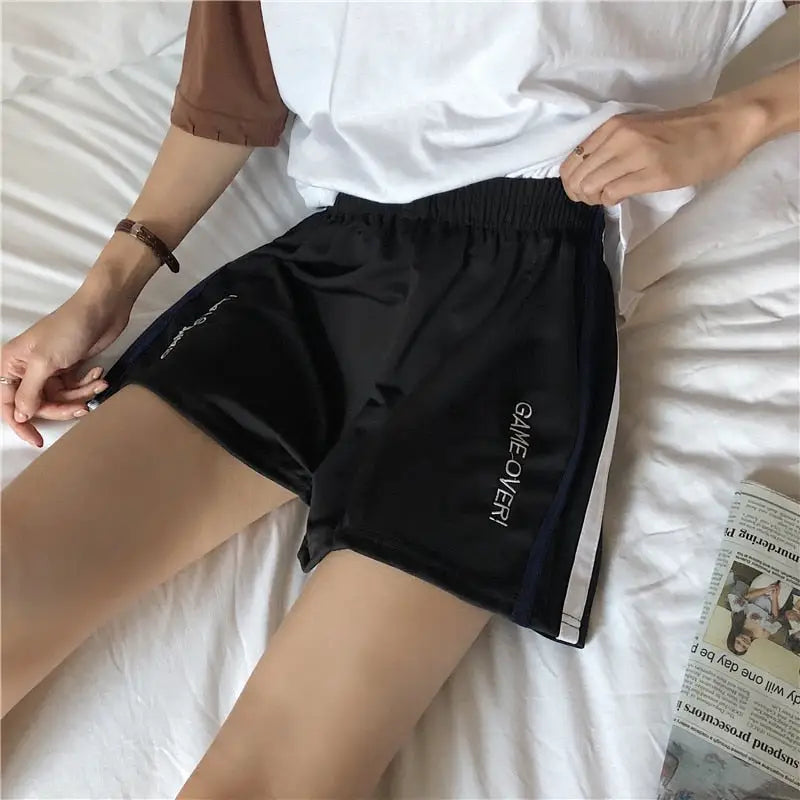 Game Start Over Short Pants Above Knee Style Blue / M