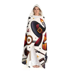 Gemma Moonstone - Magical Hooded Sherpa Fleece Blanket