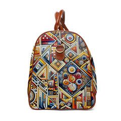 Geometric Area Travel Bag with Colorful Pattern 20’’ x 12’’