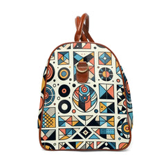 Geometric Area Travel Bag with Colorful Pattern 20’’ x 12’’