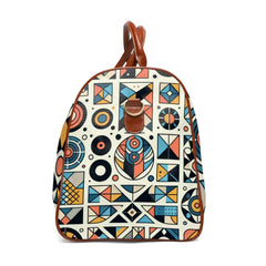Geometric Area Travel Bag with Colorful Pattern 20’’ x 12’’