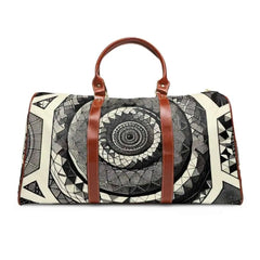 Geometric Area Travel Bag with Polygon Pattern 20’’ x 12’’
