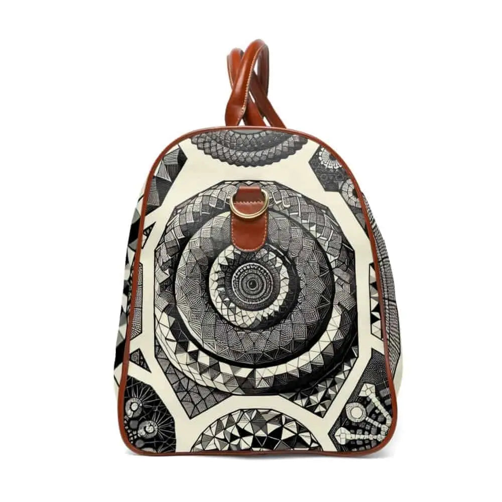 Geometric Area Travel Bag with Polygon Pattern 20’’ x 12’’